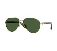 Burberry BE3167 110971 Man Sunglasses Metal Gold Green Pilot Normal