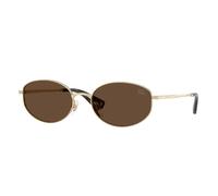 Burberry BE3169 110973 Woman Sunglasses Metal Gold Brown Round Normal