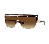 Burberry BE3175 110913 Unisex Sunglasses Metal Brown Brown Squared Normal Nuanced