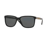 Burberry BE4181 300187 Man Sunglasses Acetate Black Grey Squared Normal
