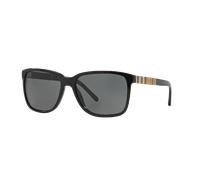 Burberry BE4181 300187 Man Sunglasses Acetate Black Grey Squared Normal