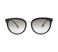 Burberry BE4316 WILLOW 385311 Woman Sunglasses Nylon Black Grey Pantos Normal Shaded