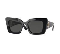 Burberry BE4344 DAISY 300187 Woman Sunglasses Acetate Black Grey Squared Normal