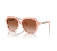 Burberry BE4389 JONI 406113 Woman Sunglasses Acetate Pink Brown Squared Normal Shaded