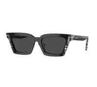 Burberry BE4392U BRIAR 405187 Woman Sunglasses Acetate Black Grey Squared Normal