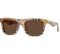 Burberry BE4434F Asian Fit 414673 Men's Sunglasses Brown Size 57