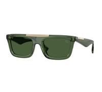 Burberry BE4451U 417471 Man Sunglasses Injected Green Green Squared Normal