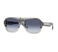 Burberry BE4478 420814 Man Sunglasses Acetate Grey Pilot Normal Shaded