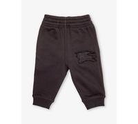 Burberry Black Jackson Brand-patch Cotton-jersey Jogging Bottoms 6-24 Months 12