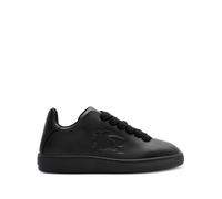 Burberry Box logo-embossed leather sneakers - Black 40-43.5