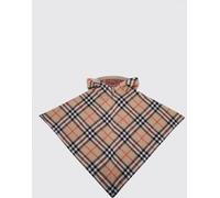 Burberry Boy's Hooded Check Wool Cape with Zip - Size: L - male