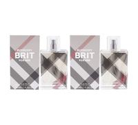 Burberry Brit by Burberry for Women - 1.7 oz EDP Spray - Pack of 2