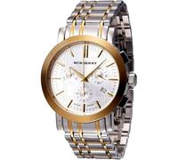 ⭐Burberry BU1374 Gents Silver & Gold CHRONOGRAPH⭐