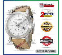 Burberry BU9357 The City Haymarket Check Fabric Men's Watch