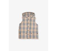 Burberry Burberry Franklin Checked Hooded Shell-Down Gilet 4-14 Years Sand Ip Check 14 Years