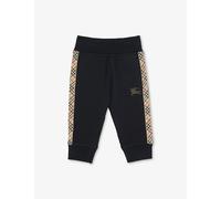 Burberry Burberry Jackson Check-Trim Cotton-Jersey Jogging Bottoms 6-24 Months Black 2 Years