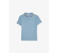 Burberry Burberry Johane Checked-Collar Cotton Polo Shirt 4-14 Years Misty Blue 12 Years