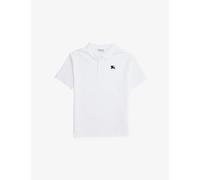 Burberry Burberry Johane Logo-Embroidered Cotton Polo Top White 12 Years