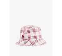 Burberry Burberry Kids Logo-Embroidered Checked Cotton Bucket Hat Aubergine Pur Ip Chk 4-6 Years