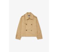 Burberry Burberry Rosie Double-Breasted Cotton Jacket 4-14 Years Sand 4 Years