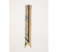 Burberry Check and EKD Logo Silk Bandeau Scarf - Size: OS - female