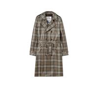 Burberry check belted trench coat - Brown 48-50