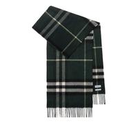 Burberry Check Cashmere Scarf 'Green' 8112629 F
