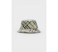 Burberry Check EKD Cotton Blend Bucket Hat Beige - M
