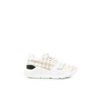 Burberry check-pattern touch-strap sneakers - Neutrals 35-36-37-38-39-40