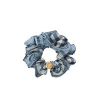 Burberry Check silk scrunchie - Blue One Size