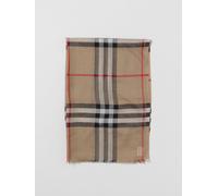 Burberry Check Wool and Silk Scarf - Size: OS - female