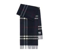 Burberry checked cashmere scarf - Blue OS