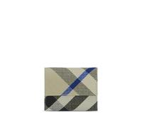 Burberry checked leather wallet - Neutrals One Size