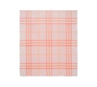 Burberry checked wool scarf - Pink OS
