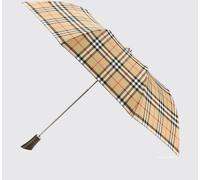 Burberry Classic Check Cotton-Blend Umbrella with EKD Logo