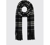 Burberry Classic Check Pure Cashmere Scarf with Fringes - Size: OS - male