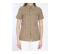 Burberry Classic Check Short Sleeve Shirt In Brown Brown 8