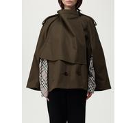 Burberry Coat Woman color Military - Size: M - female