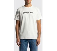 Burberry Cotton T-shirt with Logo - Size: M - male