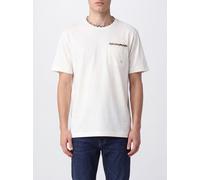 Burberry Crewneck Short-Sleeve T-Shirt in Cotton with Logo Print - Size: XL - male
