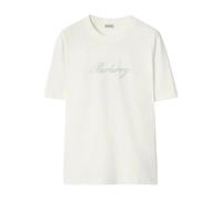 Burberry cursive-logo portrait-print T-shirt - White S-M-L-XL-XXL