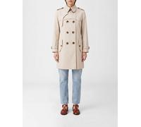 Burberry Double-Breasted Cotton Trench Coat - Size: 10 - female