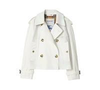 Burberry double-breasted trench jacket - White 4-6-8-10-12-14