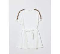 Burberry Dress Kids color White - Size: 10 - female