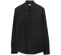 Burberry EKD-embroidered cotton shirt - Black 15