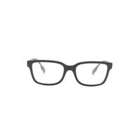 Burberry Eyewear Charlie rectangle-frame matte glasses - Black 57