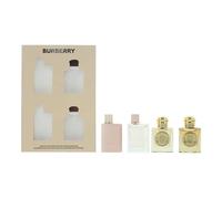 Burberry Her 4 Piece Gift Set: Her Eau de Parfum 5ml - Her Elixir Eau De Parfum Intense 5ml - Goddess Eau De Parfum 5ml - Goddess Eau de Parfum Intens