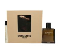 Burberry Hero Gift Set: 100ml EDP Spray + 10ml EDP Travel Spray