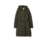 Burberry hooded double-breasted puffer coat - Green S