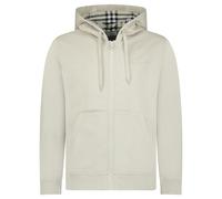 Burberry 'Hove' Check Hoodie Lichen - M